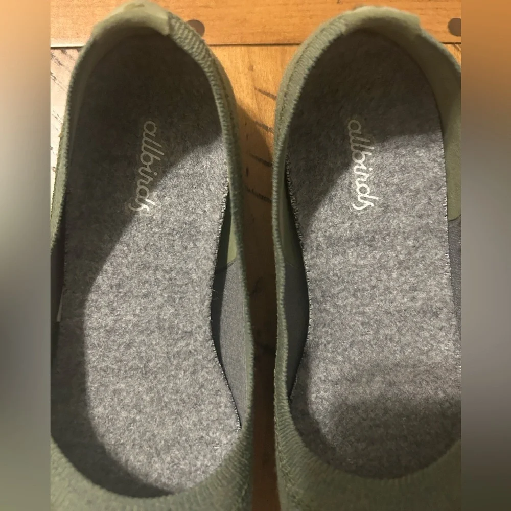 allbirds Wool Tree Breezers Women's Olive Green Ballet Flats 6.5 - Picture 5 of 7